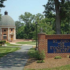 St John the Bapstist Library, Christendom College, VA