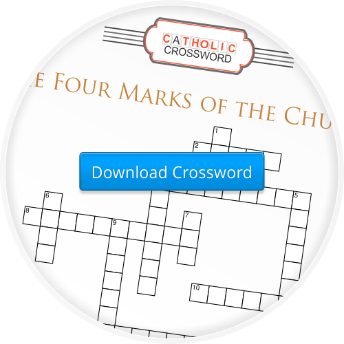 2014-1 Crossword - 4 Marks circle