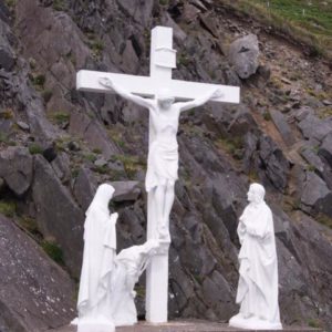 Roadside shrine near Sleahead, Ireland