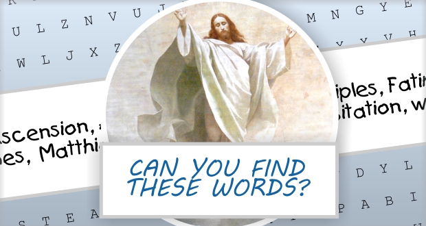 The Glory of Easter Word Puzzle