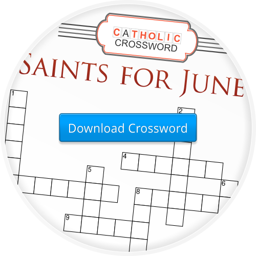 2014-6 Saints for June Crossword