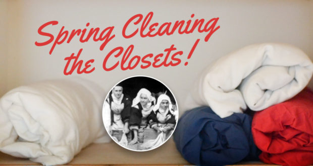 Spring Cleaning the Laundry, Linen and Bathroom!