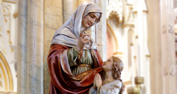 St. Anne, Inspiration for Homeschooling Mothers