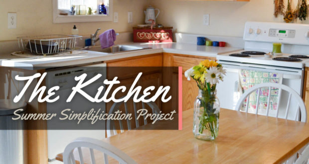 Simplifying the Kitchen!