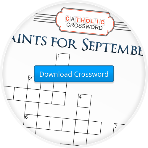 2014-7 Saints for September Crossword