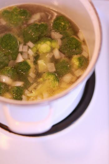 Easy Cream of Broccoli Soup Recipe - Simple Kitchen Series! | by Abby Sasscer - Broccoli when Tender