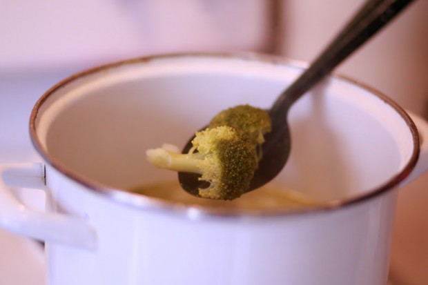 Easy Cream of Broccoli Soup Recipe - Simple Kitchen Series! | by Abby Sasscer - Broccoli when Tender