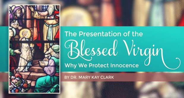 The Presentation of the Blessed Virgin: Why We Protect Innocence - by Dr. Mary Kay Clark