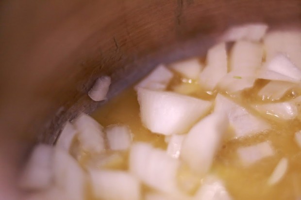 Easy Mexican Black Bean Soup Recipe – Simple Kitchen Series! by Abby Sasscer | Onions Cooking in Butter (Photograph by Caroline Meyers Photography)