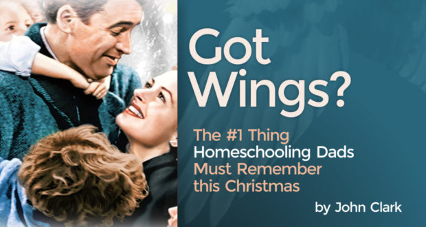 Got Wings? The #1 Thing Homeschooling Dads Must Remember this Christmas - by John Clark