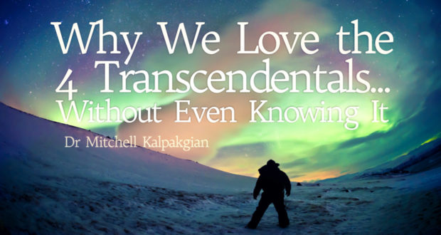 Why We Love the 4 Transcendentals... Without Even Knowing It - by Mitchell Kalpakgian