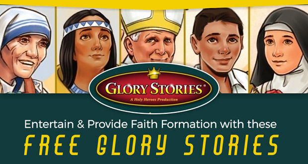 Entertain and Provide Faith Formation with these Free Glory Stories - by Caitlin Bootsma