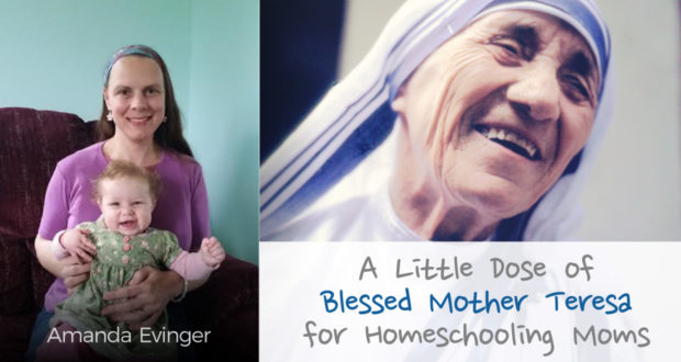 A Little Dose of Blessed Mother Teresa for Homeschooling Moms