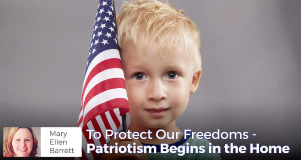 How Patriotism Begins in the Home - Mary Ellen Barrett