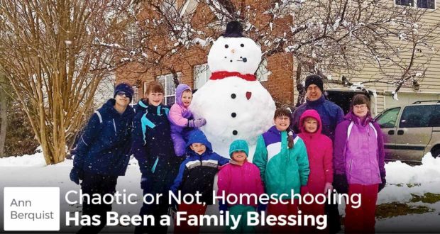 Chaotic or Not, Homeschooling Has Been a Family Blessing - bBBuist